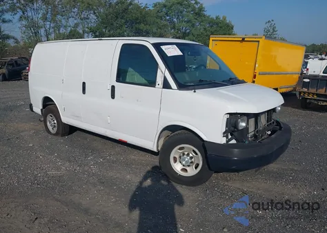 2015 Chevrolet Express 2500 Work Van из США, поврежденный, VIN 1GCWGFCF6F1167832